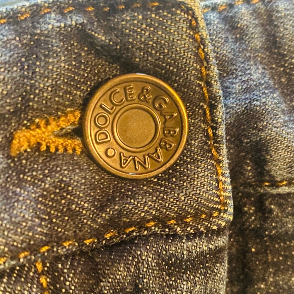 Dolce & Gabbana Dark Blue Women's Jeans - Picture 9 of 11